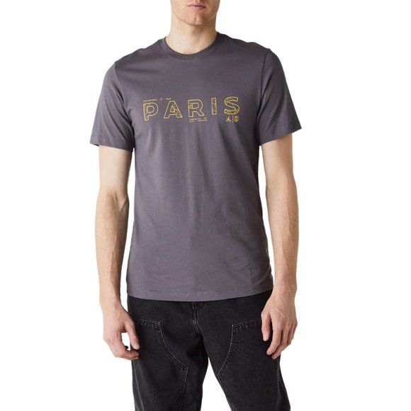 Jordan Other - Nike Air Jordan Paris Saint-Germain T-Shirt DV0634-014 Gray Men's